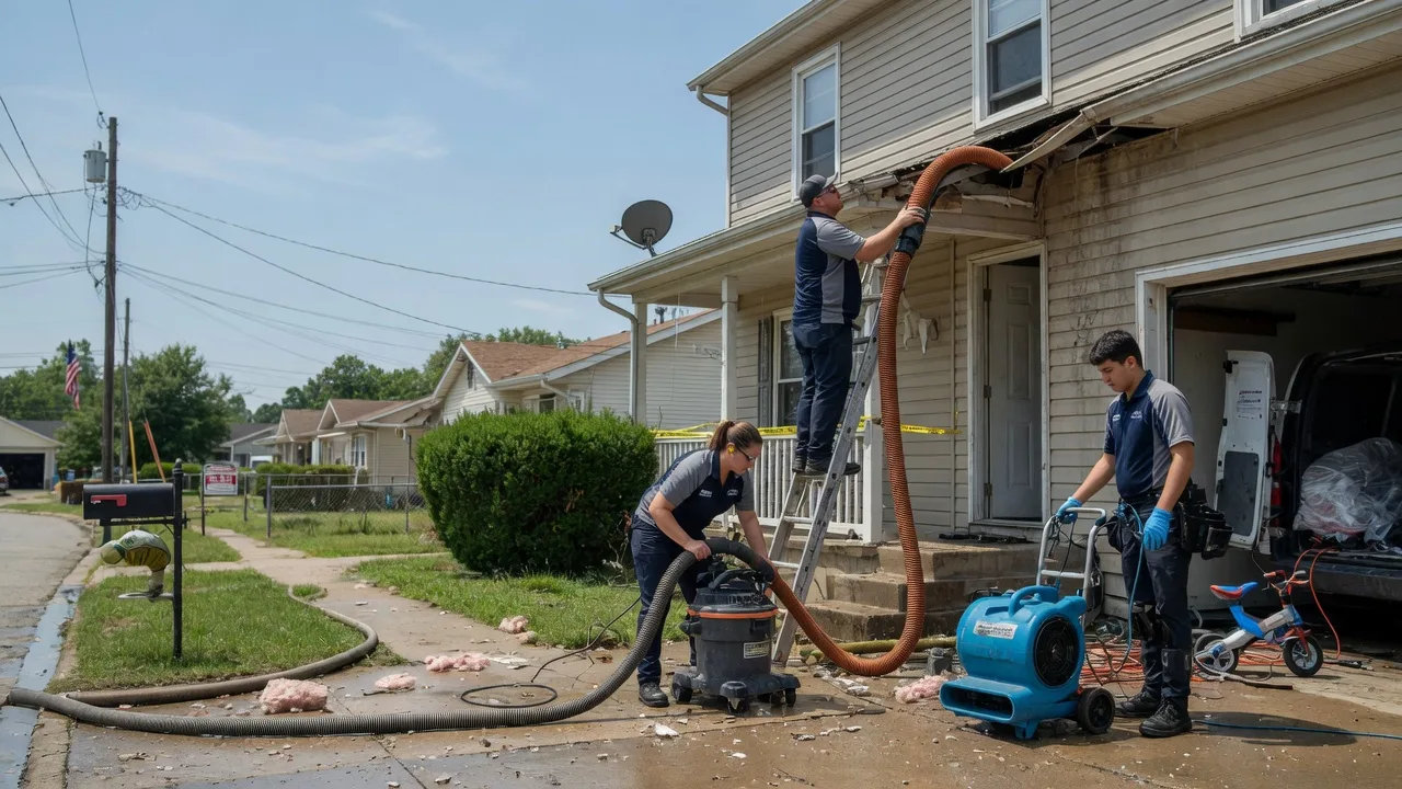 Water Damage Restoration in Sharon, PA near me